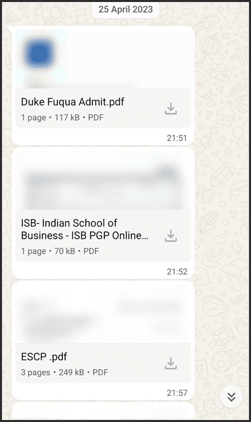 Admission success story 2